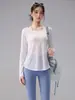 Top de yoga fino y de espalda abierta para mujer, corte holgado, transpirable y que absorbe el sudor, adecuado para el uso diario, correr y entrenamiento de yoga.