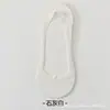 2026 Primavera/Verão Novo Estilo Meias Invisíveis de Renda Rasa de Seda Gelada Silicone Antiderrapante Borda Antirrolamento Sapatos de Salto Alto Mary Jane