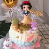 Decoración de cumpleaños decoración Princesa Bei Er Princesa Baixue pastel de princesa ramo de boda pastel de princesa suministros para disfraz de repostería