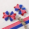 Amazon EE. UU. Set de Pasadores de Moño para Fiesta Infantil Estrella Brillante Bandera Accesorios para el Cabello para Niñas 5083