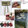 Estilo Étnico Algodón Lino Tela Bronceada Yunnan Lijiang Estilo Retro Mantel de Bar Cortina Tela para Ropa Bohemia