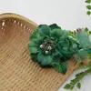 Acessório de Roupa Broche de Tecido Estilo Étnico para Crianças Adorno de Cabeça Chapéu de Palha Flor de Cauda Tridimensional Flor Seca 1311 Decoração de Peito