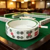 Cenicero Cerámico Creativo de Mahjong y Póker, Especial para Salas de Juegos, Cenicero Personalizado, Adorno Decorativo de Escritorio para el Hogar de Moda