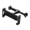 Suporte de celular para carro transfronteiriço suporte traseiro suporte para encosto de cabeça traseiro do carro suporte plano de encaixe suporte telescópico
