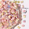 Mini cámara linda de conejo Accesorios de resina DIY Pegamento de crema Pinzas para el cabello, Gomas para el cabello, Fundas para teléfonos, Hebillas para zapatos, Pegatinas para vasos de agua