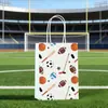 Bolsas de Regalo para el Mundial, Bolsas de Tela de Fútbol, Recuerdos para Eventos de Rugby, Bolsas para Empacar Regalos de Fiesta, Bolsas de Papel Kraft