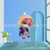 Agente del Tiempo Versión Q Colgante de Fieltro No Tejido Moda y Hermoso Llavero de Bolsa Colgante Animación Bidimensional