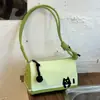 Estilo Novo de Verão 2026 Transfronteiriço Feminino Fresco e Fofo Design de Nicho para o Dia a Dia Bolsa de Ombro Transversal Gato e Melancia