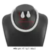 Juego de Collares Gargantilla Corta Versátiles de Perlas Artificiales para Bodas Transfronterizas, Juego de Collares Gargantilla Exagerados y Elegantes, Exquisitos Accesorios de Banquete