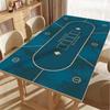 Mantel de Mesa de Póker de Texas Mantel de Mesa Alfombrilla de Mesa Silencioso Antideslizante Mantel de Mesa Alfombrilla de Mesa Sala de Ajedrez y Cartas Alfombrilla Rectangular Alfombrilla de Mesa de Mahjong
