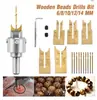 Faca de Contas de Buda Ferramenta de Torneamento Marcenaria liga de titânio faca de conta redonda pulseira diy fresa de fresagem madeira dura macia sândalo broca de fabricação cortador