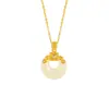 Atacado de Joias de Prata Prata de Lei S925 Banhado a Ouro Jade Hetian Fivela da Paz Colar Fivela Dourada da Fortuna Pingente de Jade Nuvem Auspiciosa Dia das Mães