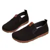 Zapatos de Primavera tipo Slip-On de Nuevo Estilo para Mamás, Zapatos de Tela de Pekín Cómodos Antideslizantes, Zapatos Suaves de Suela para Mamás, Zapatos Antideslizantes para el Viaje Diario de Mamás
