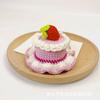Chapéu de Aniversário Doce de Princesa Headwear Totalmente Feito à Mão Crochê Chapéu Alto de Lã Presilha de Cabelo Grampo de Cabelo de Crochê Presilha BB Fábrica Direta