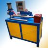 Máquina de indentación de slub de tubo redondo Máquina neumática automática para repujado de pies de taburete de silla Mesa de trabajo Equipo de producción de tubo de diamante de acero inoxidable
