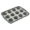 Juego de Moldes de Silicona para Pastel para Hornear en Casa, Moldes para Muffins de 6 y 12 Tazas, Charola Cuadrada para Hornear, Fácil de Desmoldar, Alto Valor Estético