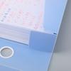 Color Morandi Gran Capacidad Suministros de Oficina Plegable Desmontable Caja para Archivos Caja para Organizar Archivos Caja para Certificados de Contabilidad Lote
