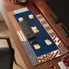 Alfombrilla de Ratón de Cuero, Alfombrilla de Escritorio Extra Grande, Alfombrilla para Teclado de Oficina, Impermeable de Dibujos Animados, Resistente al Aceite, Lavable, Resistente al Calor, Alfombrilla de Escritorio