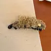Presilha de Cabelo Banana Leve e Transparente Estilo Coreano com Estampa de Leopardo para Mulheres, Antiderrapante e Estável para Penteados Altos, Design Versátil de Alta Qualidade que Realça o Volume do Cabelo e Adiciona Elegância