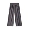 Pantalones Acampanados Anchos para Niñas Estilo Western Verano Delgados de Seda Helada Pierna Ancha para Bebés Pantalones Rectos para Niños Sueltos Casual Ropa para Niños