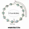 Cadena de Cintura Espiral de Metal Casual Elegante Transfronteriza Accesorios de Ropa para Mujer Cadena de Cintura