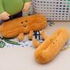 Jelycat Estilo Ajo Verdura Peluche Pan Colgante Llavero Muñeca Linda
