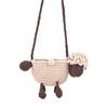 NOVO Estilo Coreano INS Bolsa Infantil Desenho Animado Fofa Bolsa de Cordeiro Moda Acessórios para Roupas Infantis Masculinas e Femininas Bolsa Transversal Personalizada