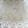 Nuevo Bordado Floral Tridimensional Adorno de Encaje de Algodón DIY Ropa Dobladillo de Falda Textiles para el Hogar Accesorios de Costura Borde Hueco Soluble en Agua