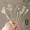 Pasador de Borlas de Gama Alta para Mujer 2025 Nuevo Estilo Pasador Nuevo Pasador Chinoiserie Estilo Antiguo Accesorios para el Cabello Dinastía Han Tocado