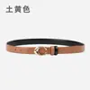 Hebilla con Letra C Cinturón para Mujer Cinturón para Jeans Estilo Coreano Moda Versátil Cinturón Decorativo Otoño Invierno