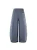 Pantalones deportivos retro americanos con bordado de letras, cordón, dobladillo curvo, para hombre y mujer, holgados, casuales, pierna ancha, versátiles, de marca moderna para otoño