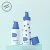 Frasco de Essência de 35ml, Frasco de Loção de 80g, Frasco de Spray Fixador de 150ml, Frasco com Bomba, Frasco de Plástico, Frasco Trapezoidal