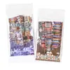 PET Tira Larga Paisaje Diario Deco Tarjeta Material Pegatinas Decorativas DIY Base Fondo Plantas Flores Pegatinas