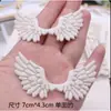 Cuero Brillo Dorado Diablo Ángel Alas de Murciélago DIY Estilo Oscuro Hecho a Mano Accesorios para el Cabello