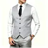 2026 Nova Moda Britânica Masculina Colete de Terno Slim Fit Colete Masculino Venda por Atacado