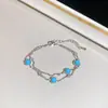 Nuevo Artículo de Venta Caliente Transfronterizo: Pulsera Compacta, Delicada, Dulce, Redonda, Moderna, Sencilla, Fresca, Elegante, Creativa, Versátil, Lujo Ligero