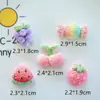 Galvanoplastia de Resina Lã Imitação Frutas Acessórios para Joias DIY Cola Creme Acessórios para Capa de Celular Acessórios de Cabelo Materiais Artesanais
