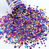 Lata de 10ml Mistura para Nail Art Pequenos Pontos Redondos Lantejoulas para Unhas Joias Material para Adesivo de Unha DIY