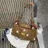 Bolsa de ombro versátil de grande capacidade, design de nicho, poá, para o dia a dia, nova moda outono 2026, transfronteiriça