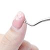 Ferramentas para unhas para Salão de unhas 7 Gancho de unha Empurrador de Aço Leve Aço Inoxidável Profissional Esfoliante Unha Queratinizada