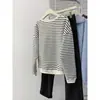 Toma real: Sudadera casual holgada para mujer, nueva sudadera fina de cuello redondo con mangas largas para primavera y otoño 2026, top 18088