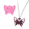 Llavero Colgante de Unicornio Troyano de Hueso de Mariposa DIY Molde de Silicona con Espejo Colgante de Elefante Molde de Goma para Resina Epoxi