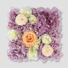 Simulação de Novos Produtos Transfronteiriços Parede de Flores Artificiais Rosa Peônia Crisântemo Hortênsia Parede de Fundo para Casamento Festival