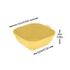 Cesta Popular Transfronteriza de Silicona para Levantar Masa, Cestas Ovaladas y Cuadradas para Levantar Masa, Aptas para Microondas y Horno, Herramienta Multifuncional para Hornear