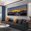 Pintura de porcelana de cristal con fondo de montaña, una lujosa decoración para sofá de sala de estar, una nueva pintura de paisaje estilo chino, adecuada para salas de té y oficinas.