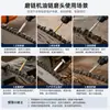 Cabezal de rectificado para cadena de sierra, afilador eléctrico de cadena, lima eléctrica para dientes de cadena de motosierra, cabezal de rectificado eléctrico de rueda de esmeril de corindón cromado