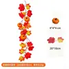 Decoración Navideña de Hiedra de Hojas de Arce Artificial de Otoño de Amazon Decoración para el Hogar de Halloween Hiedra de Hojas de Arce