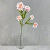 Flor de Rosa Única Simulada para Decoração de Casamento, Flor Artificial para Decoração de Casa, Arranjo de Flores, Flor Falsa, Decoração Suave, Arte Floral, Adereço de Fotografia