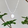 Colar de Pérolas Cintilantes para Mulheres, Simples e Fashion, Elegante e Moderno Novo Estilo, Corrente para Clavícula, Corrente de Pescoço Estilo Ins