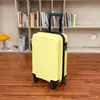 Maleta Nuevo Modelo de 20 pulgadas, Maleta de Ruedas para Mujer, Maleta de Viaje Multifuncional para Hombre, Maleta de Mano Resistente y Duradera, Estuche de Piel PP con Protección de Contraseña